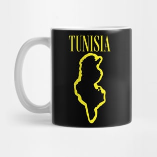 Vibrant Tunisia Africa: Unleash Your 90s Grunge Spirit! Mug